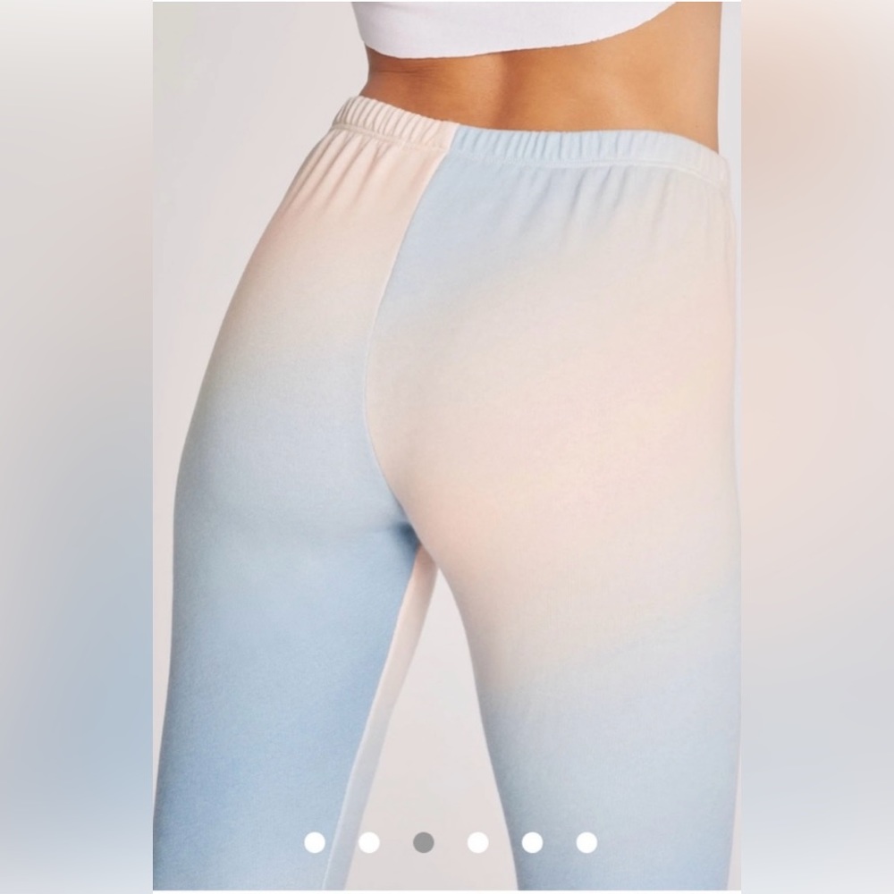 Wildfox Knots Pants in the Grotto Women’s Pink & Blue Sweatpants Size Small - Picture 4 of 13